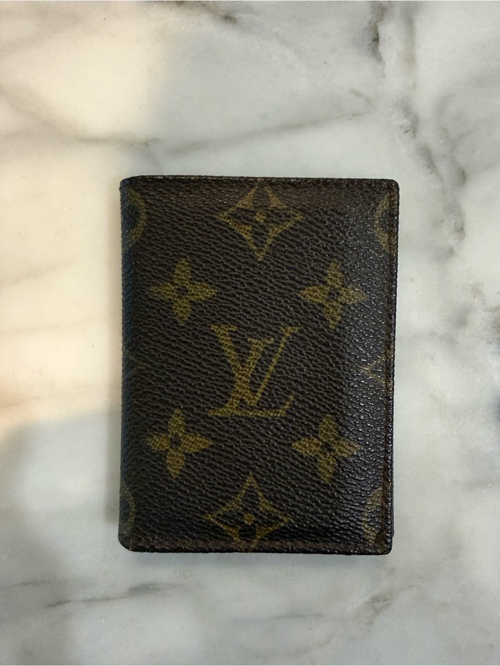 Vintage Louis Vuitton Monogram Pocket Organizer Made In France Date Code 842